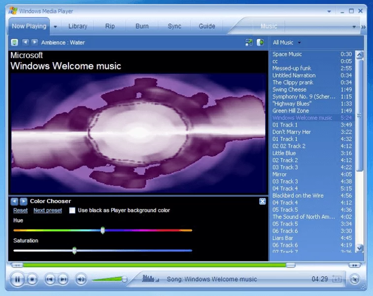 Changing the Title on Windows Media Player