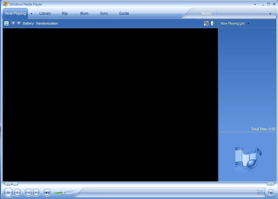 Clear Recent files in Windows Media Player