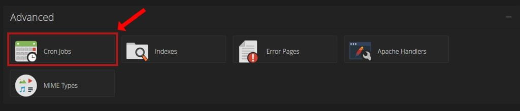 How to Disable wp-cron for Faster Performance - Cpanel cron job option to create manual Cron Job