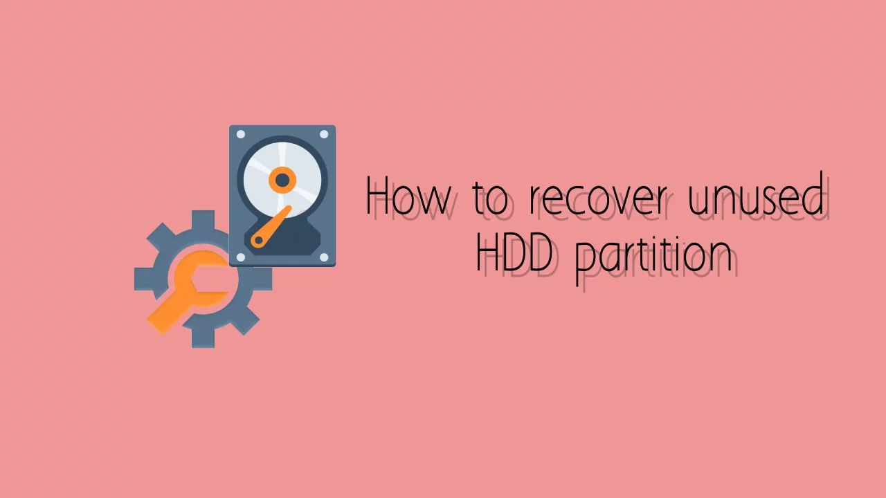 Recover system or reserved partition