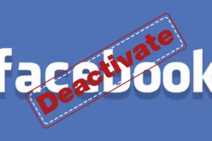 Disable or Deactivate your Facebook Account