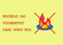 Remove the FeedBurner code from RSS