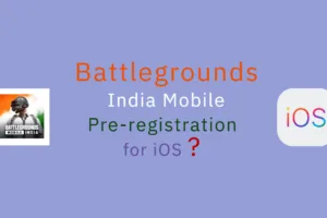New Battlegrounds Mobile India Pre-Registration for iOS might not be required for good